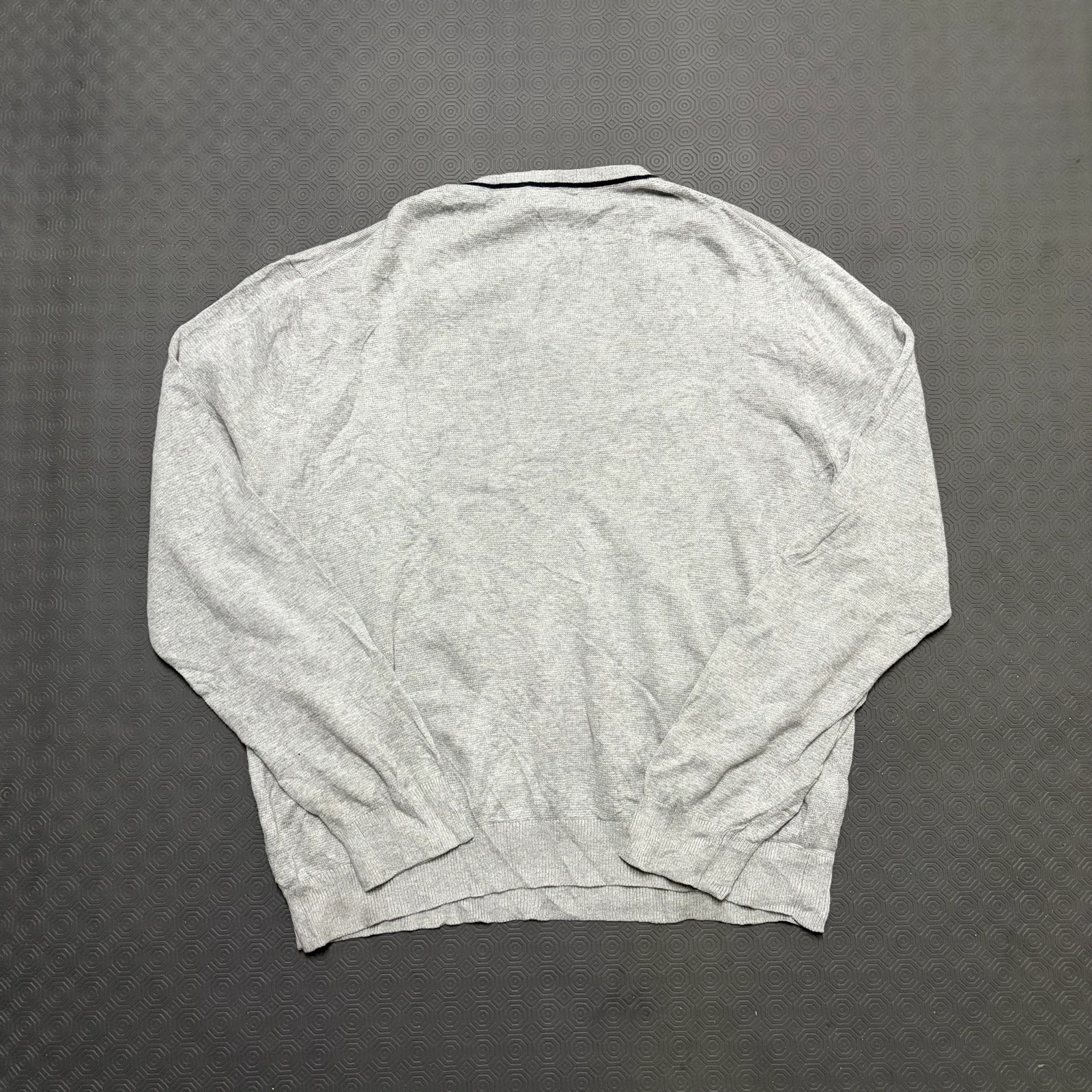 Gray V-Neck Knitwear Sweater XL – photo 10